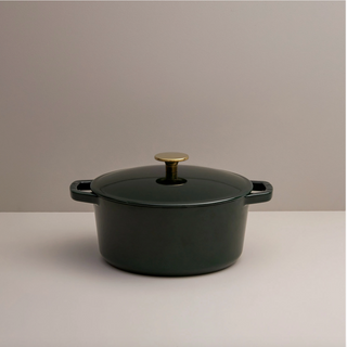 enameled cast iron-front-emerald